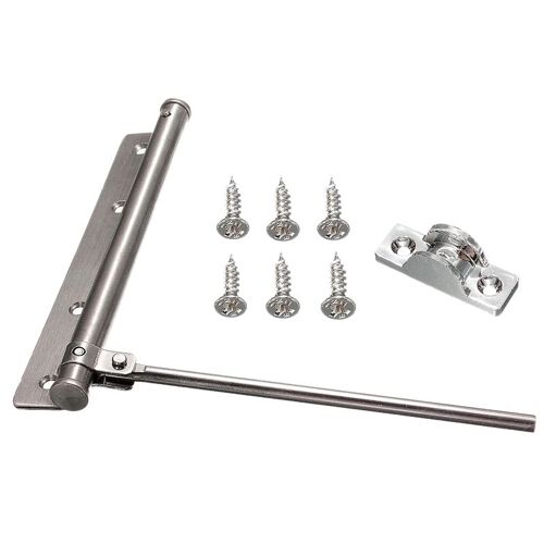 Xm Fermeture De Porte En Acier Inoxydable Fermeture À Un Seul Ressort Réglable Sur Surface Fermeture Automatique Quincaillerie De Porte Résistante Au Feu 45kg