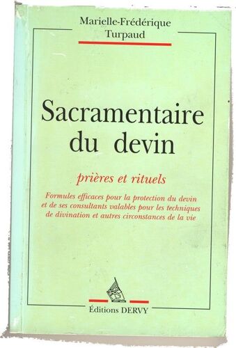 Sacramentaire Du Devin - Prières Et Rituels