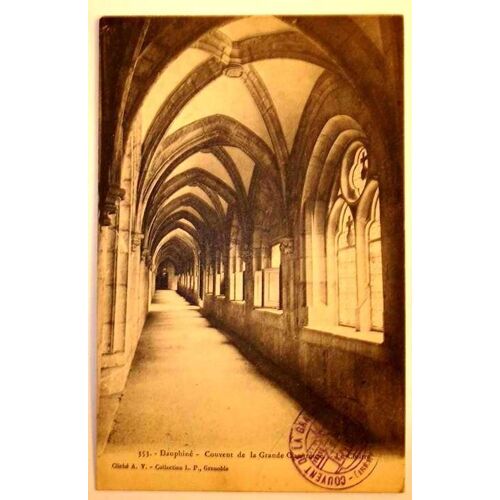 Carte Postale Ancienne Dauphine Couvent De La Grande Chartreuse Le Cloitre