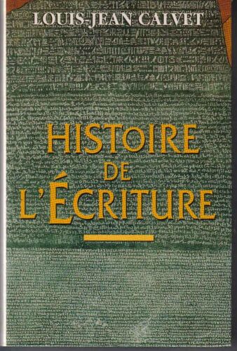 Histoire De L'écriture