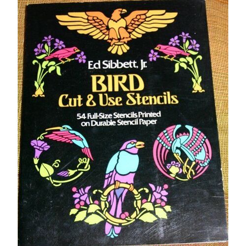 Bird Cut & Use Stencils
