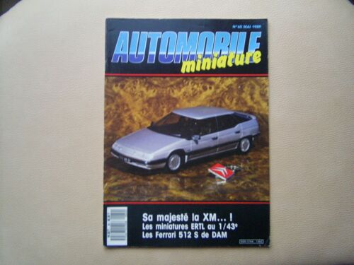 Automobile Miniature  N° 60 : Xm