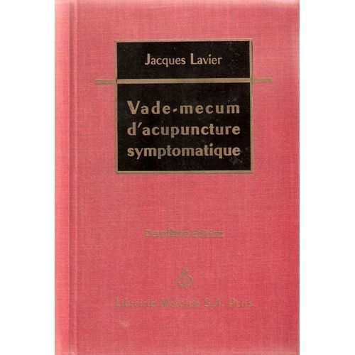 Vade-Mecum D'acupuncture Symptomatique