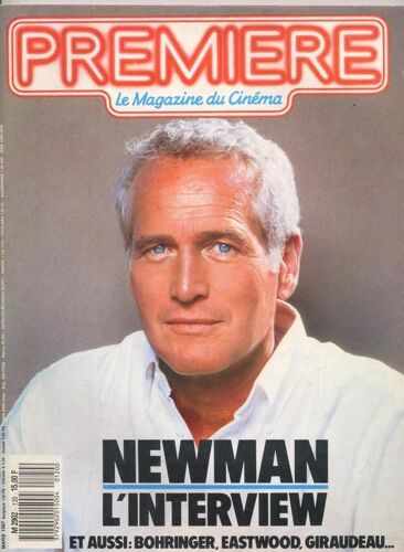 Première / 03-1987  N° 120 : Paul Newman (7p) - Richard Bohringer (6p) - Christophe Lambert (2p) - Audrey Hepburn (2p) - Clint Eastwood (4p) - Richard Gere (3p) - Martin Scorsese (3p) - Anémone (2p)