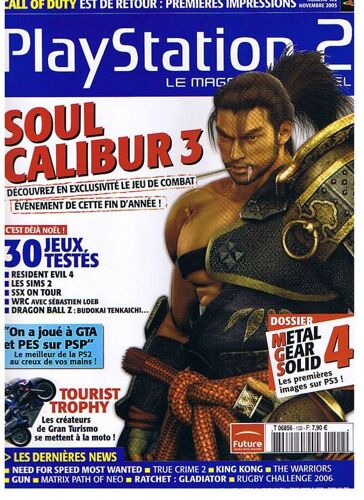 Playstation 2 Le Magazine Officiel N°102  N° 102