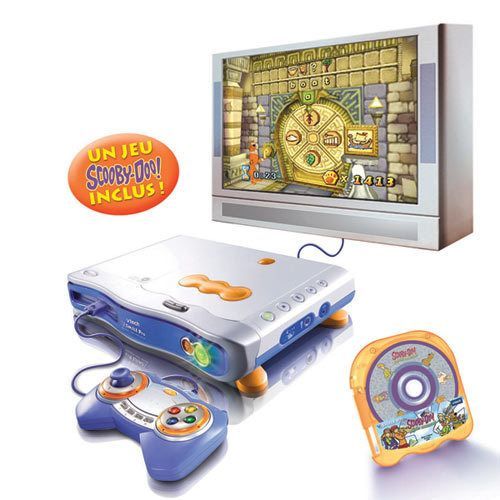 Vtech V.Smile Scoobydoo - Console De Jeu Éducative + Jeu Scooby Doo (Vsmile Scoobydoo)