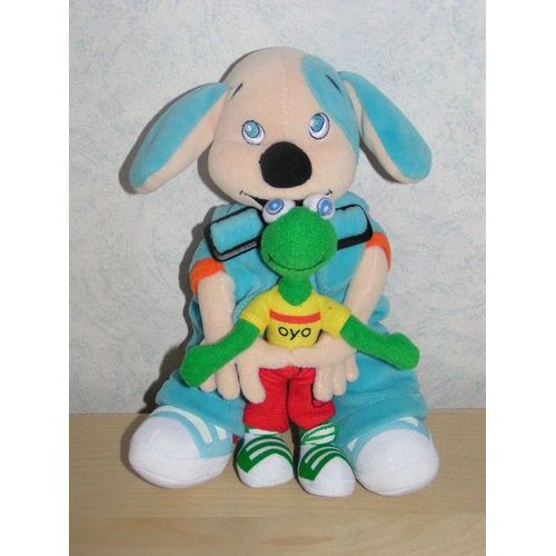 Doudou Chien Avec Son Compagnon La Grenouille Oyo Berchet