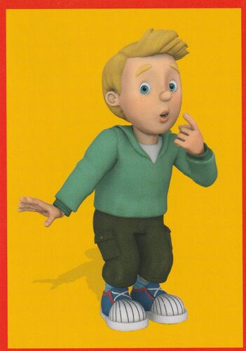 N° 141 - Stickers Image Panini Vignette - Sam Le Pompier - 2016