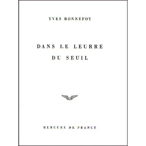 Dans Le Leurre Du Seuil