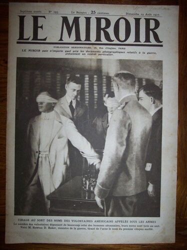 Dimanche 19 Aout 1917