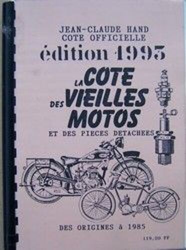 La Cote Des Vielles Motos - Édition 1993