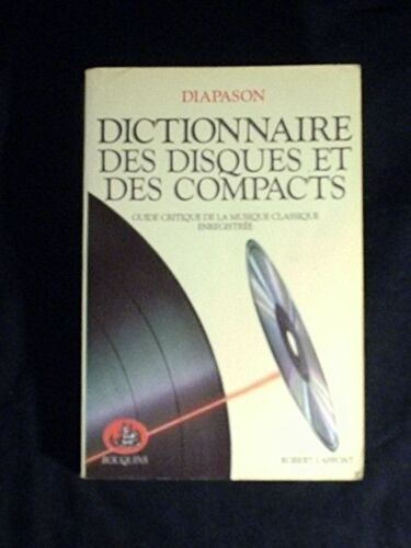 Dictionnaire Disques Et Compacts