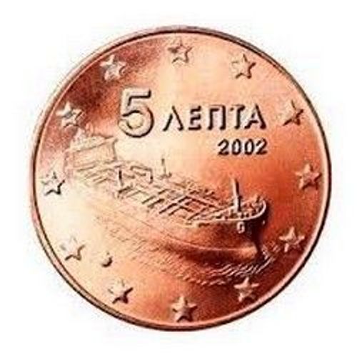 Grece 2010 - Piece De 5 Centimes Neuve