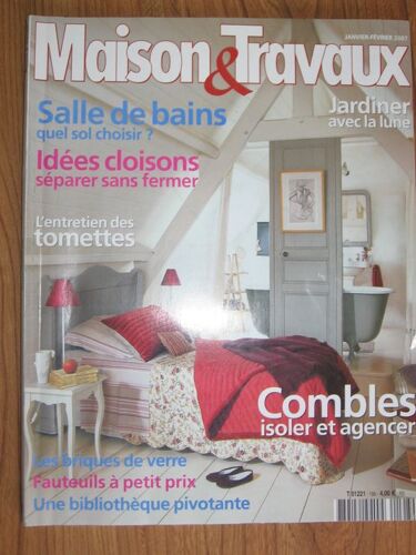 Maison Et Travaux  N° 198 : Salle De  Bains  / Idées Cloisons / Combes