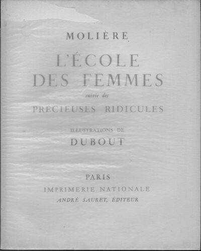 L'école Des Femmes - Les Précieuses Ridicules