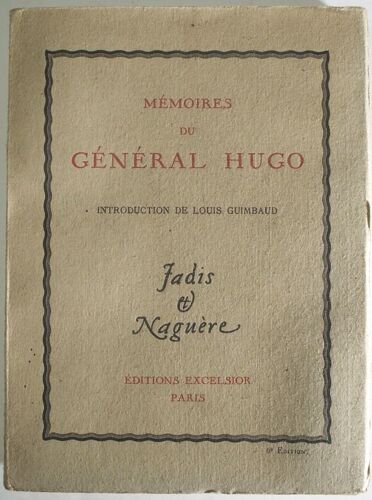 Mémoires Du Général Hugo