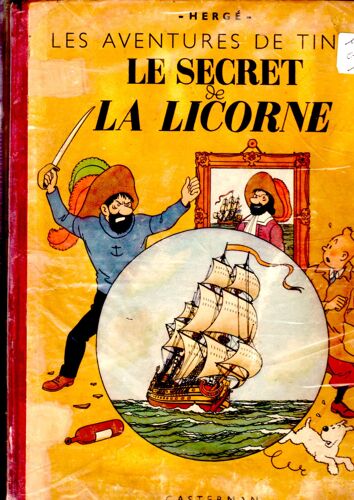 Tintin Le Secret De La Licorne 1948