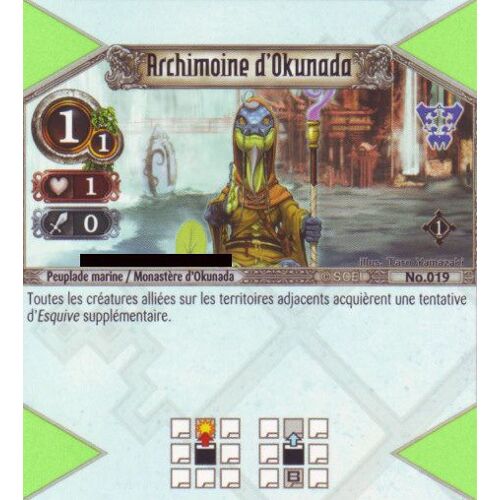 Biolith Rebellion - Carte The Eye Of Judgment No.019 (Archimoine D'okunada)