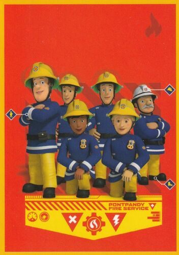 N° 16 - Stickers Image Panini Vignette - Sam Le Pompier - 2016