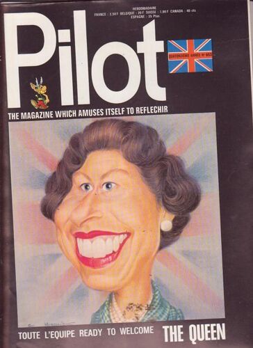 Hebdomadaire Pilote N° 653 : Toute L'équipe Ready To Welcome The Queen