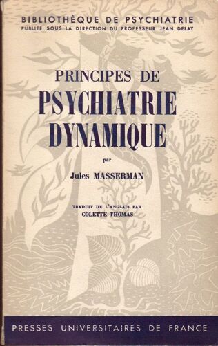 Principes De Psychiatrie Dynamique