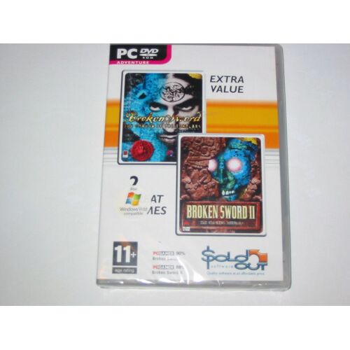 Broken Sword Pack - Broken Sword (Shadow Of The Templars) & Broken Sword 2 (Smoking Mirror) - English Version Pc