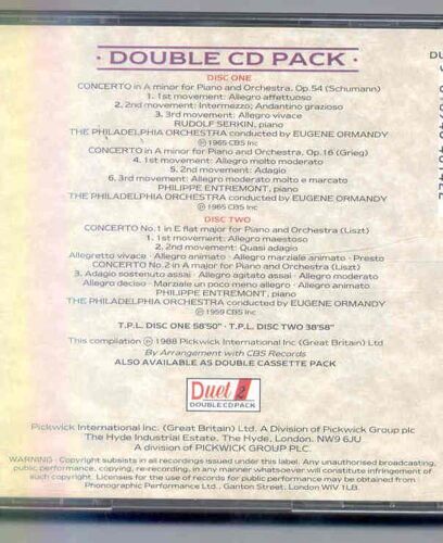 Great Romantic Piano Concertos