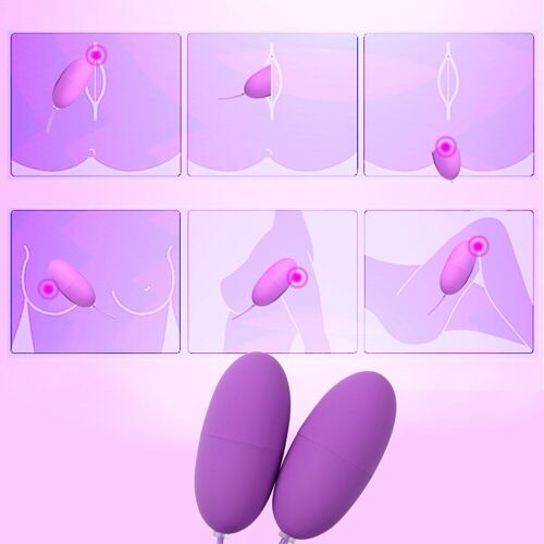 Stimulateur De Clitoris Pour Adulte, Vibromasseur Usb À Double Vibration, Jouet Sexuel Pour Femme, 12 Fréquences
