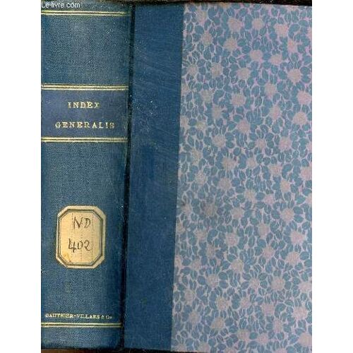 Universitatum Et Eminentium Scholarum Index Generalis - Annuaire Général Des Universités - The Yearbook Of The Universities.