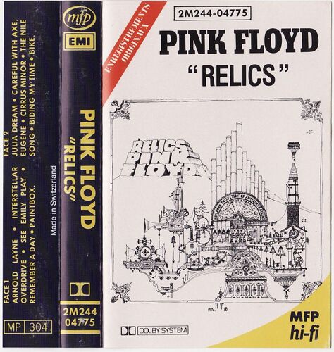 Pink Floyd Relics Originaux Mfp Hifi -  Cassette 11 Titres