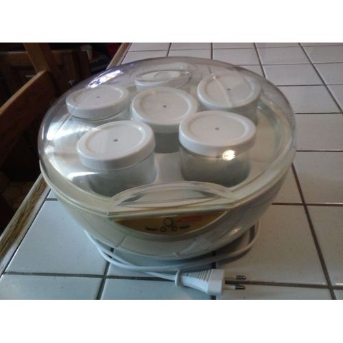 Yaourtière Saucière Electrique Blanche Ronde Bourcidys Wmf