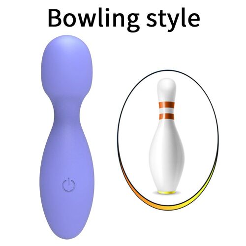 Mini Vibrateur Av 10modes, Jouet Sexuel Pour Femmes, Nouveau Design 2019, Vibrateur En Forme De Bowling, Stimulation Du Clitoris, Baguette Magique, Masseur Du Point G