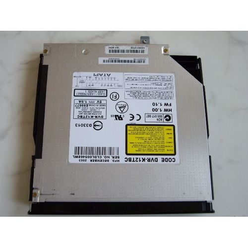 Graveur  combo DVD/RW/CD-RW - Pour Toshiba Satellite P10, P15  - Ref. K000013700