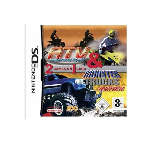 Atv Thunder Ridge Riders & Monster Trucks Mayhem Nintendo Ds