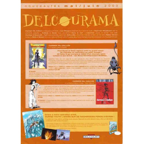 Delcourama  N° 0 : Carmen Mc Callum Stryges Donjon..