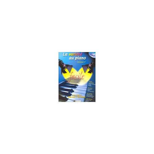 La Variété Au Piano Vol 1 (Piano Solo) + 1 Cd