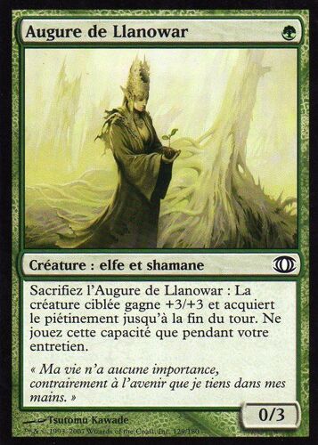 Augure De Llanowar  - Magic Mtg - Vision Avenir 129 - C