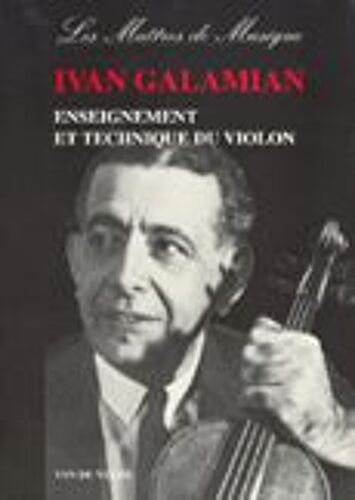 Enseignement Et Technique Du Violon