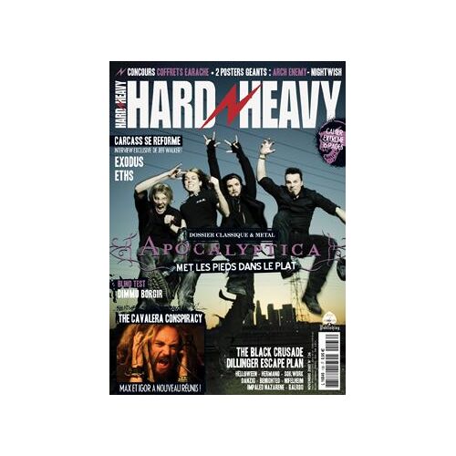 Hard'n Heavy  N° 136 : Apocalyptica, Carcass, Exodus, Eths, Dillinger Escape Plan
