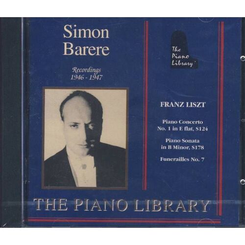 Liszt Piano Concerto N.1 In E Flat S 124 - Sonata In B Minor S178 - Funerailles N.7