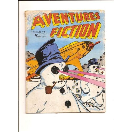 Aventure Fiction  N° 9 : Les Envahisseurs Du Monde Des Glaces