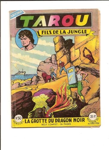 Tarou Le Fils De La Jungle  N° 50 : La Grotte Du Dragon Noir