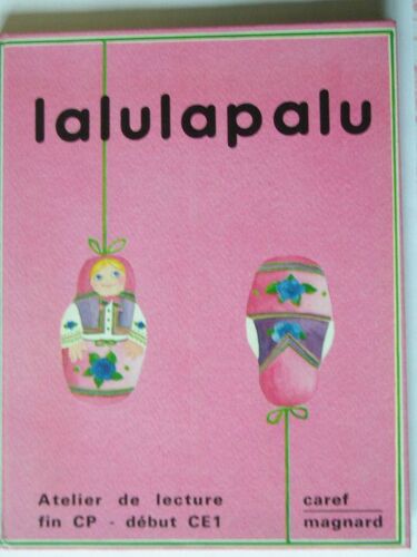 Lalulapalu Cahier D'exercices 1 Fin Cp Debut Ce1