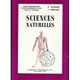 Sciences Naturelles - Programme De 3ème De 1947