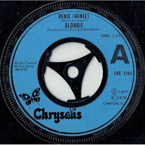 Denis (Denee) + Contact In Red Square + Kung Fu Girls (Ep Single Center Large (Centreur) Uk Press 1978)