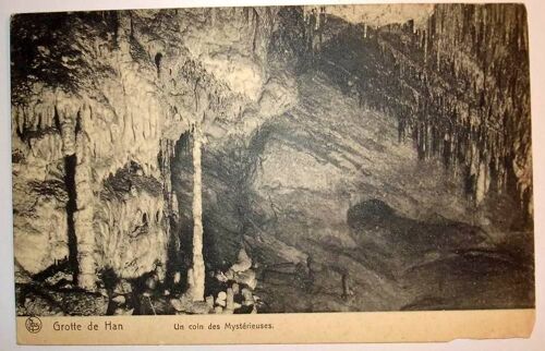 Carte Postale Ancienne Belgique Grotte De Han Un Coin Des Mysterieuses