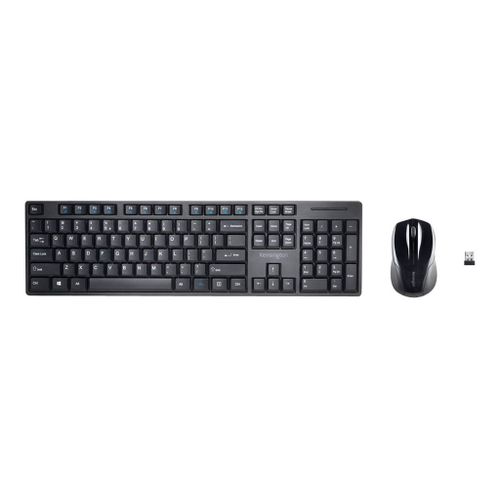 Kensington Pro Fit Low-Profile Desktop Set - Ensemble clavier et souris - sans fil - 2.4 GHz - R.-U.