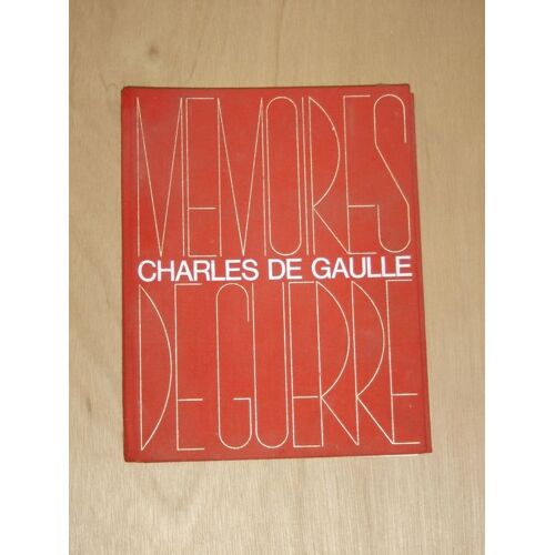Mémoires De Guerre