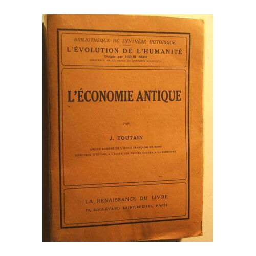 L Economie Antique