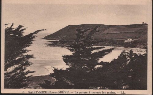 Saint-Michel-En-Grève - La Pointe À Travers Les Sapins